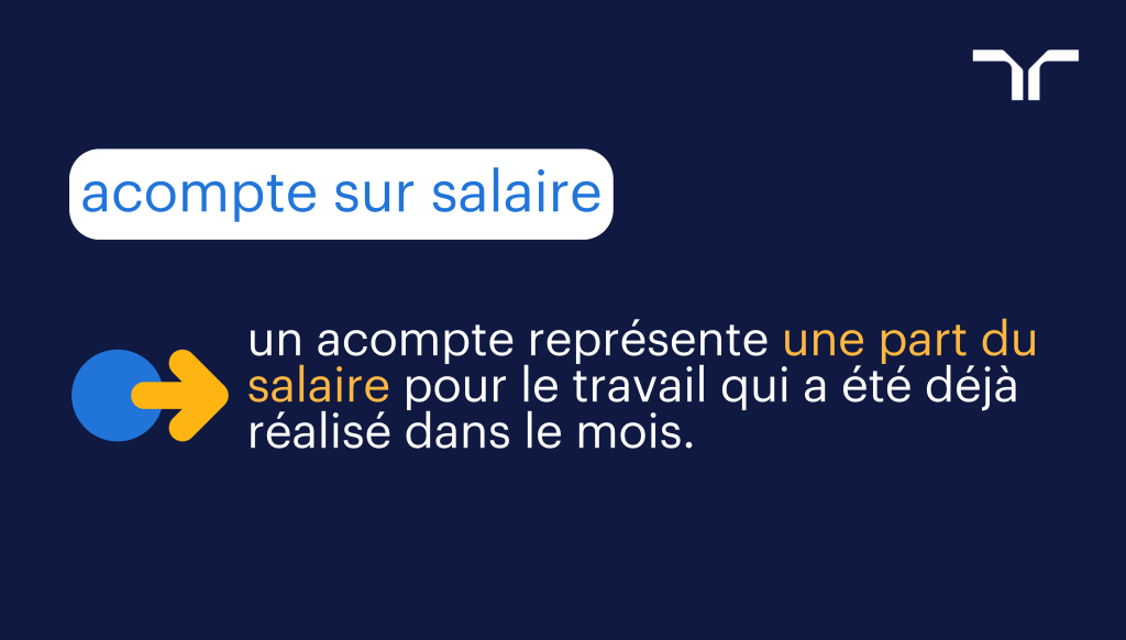 comment fonctionnent les acomptes sur salaire